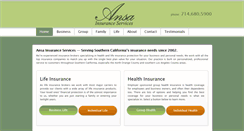 Desktop Screenshot of health-life-group-insurance.com